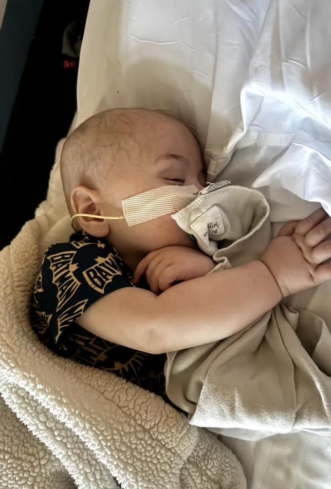 Isaac, 5 years old, fighting cancer